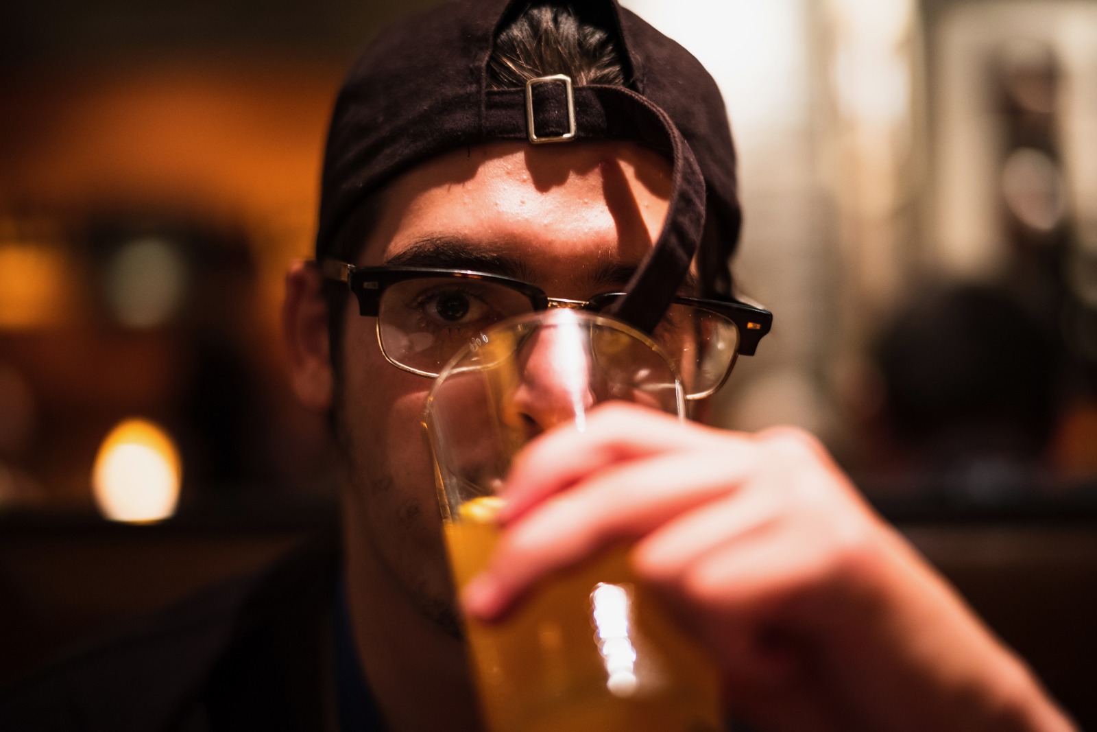 Intimate Evening Reflection