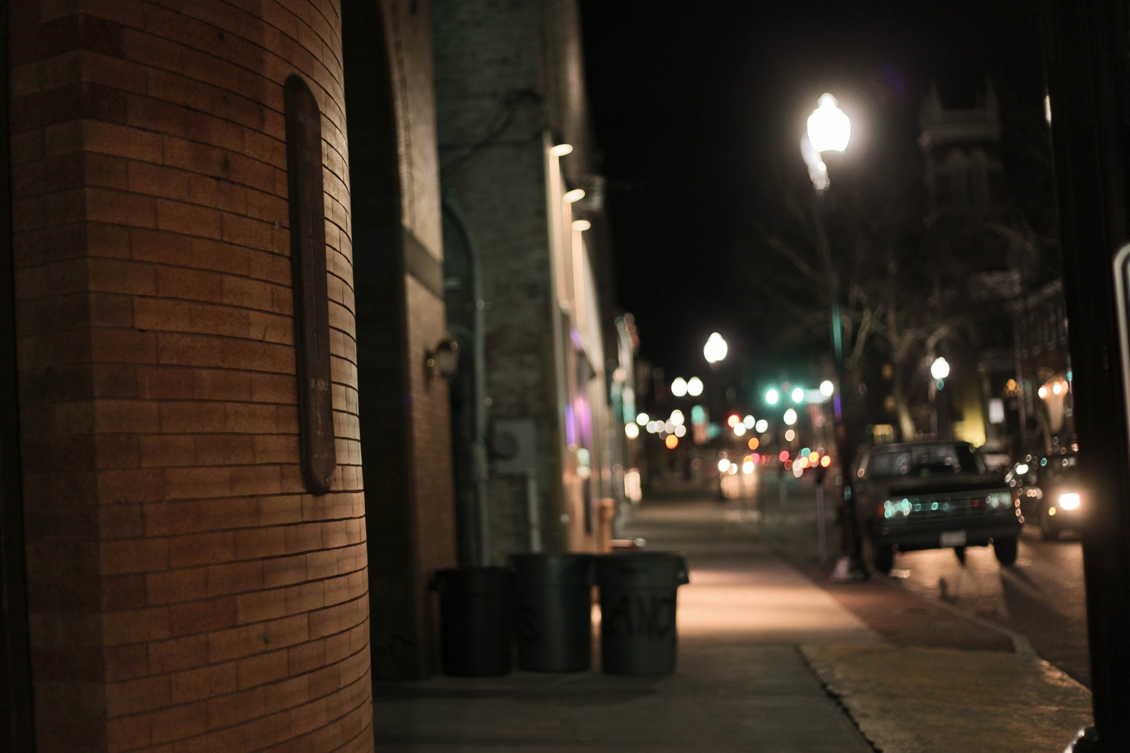 Nighttime Street Ambiance