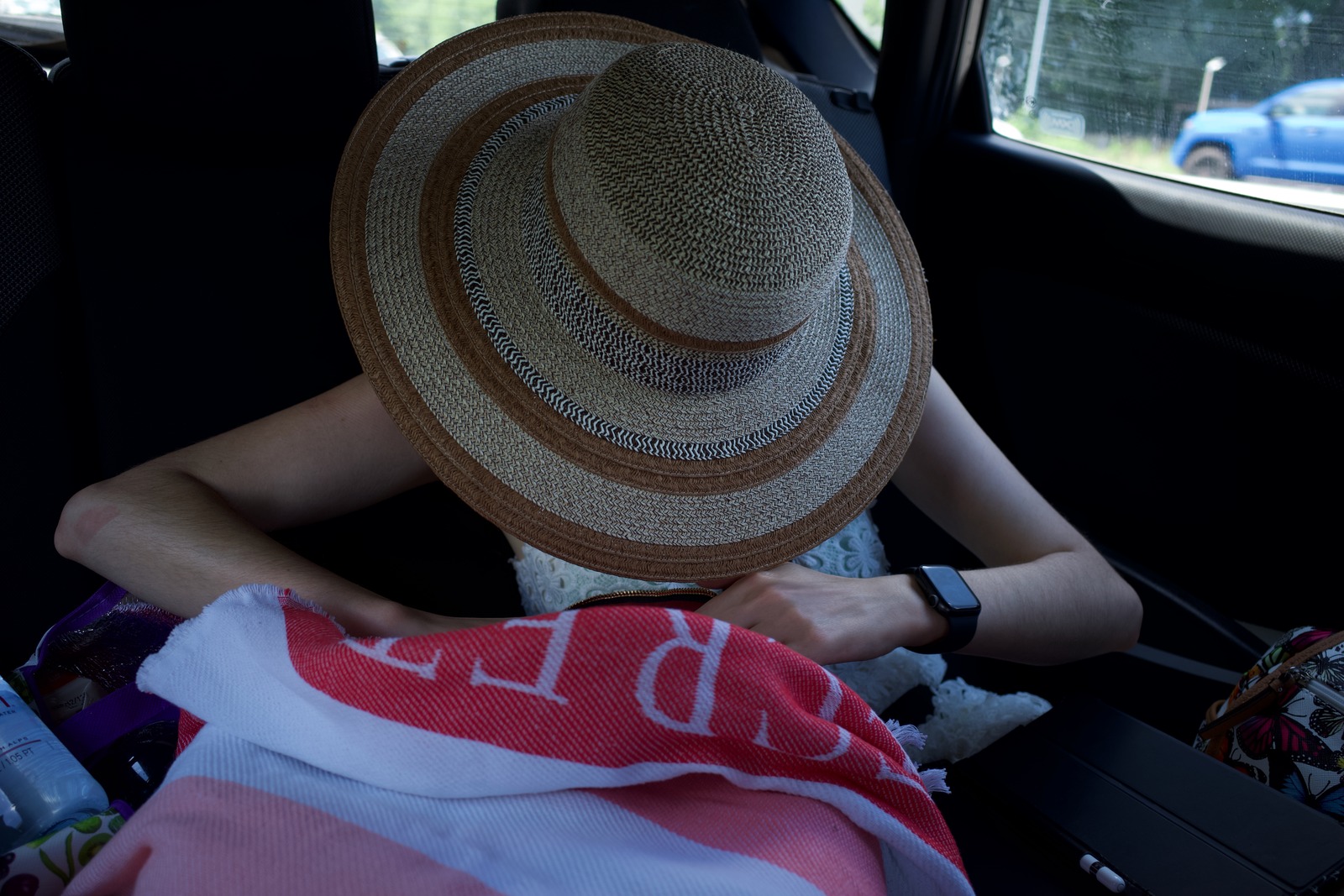 Quiet Retreat in a Car