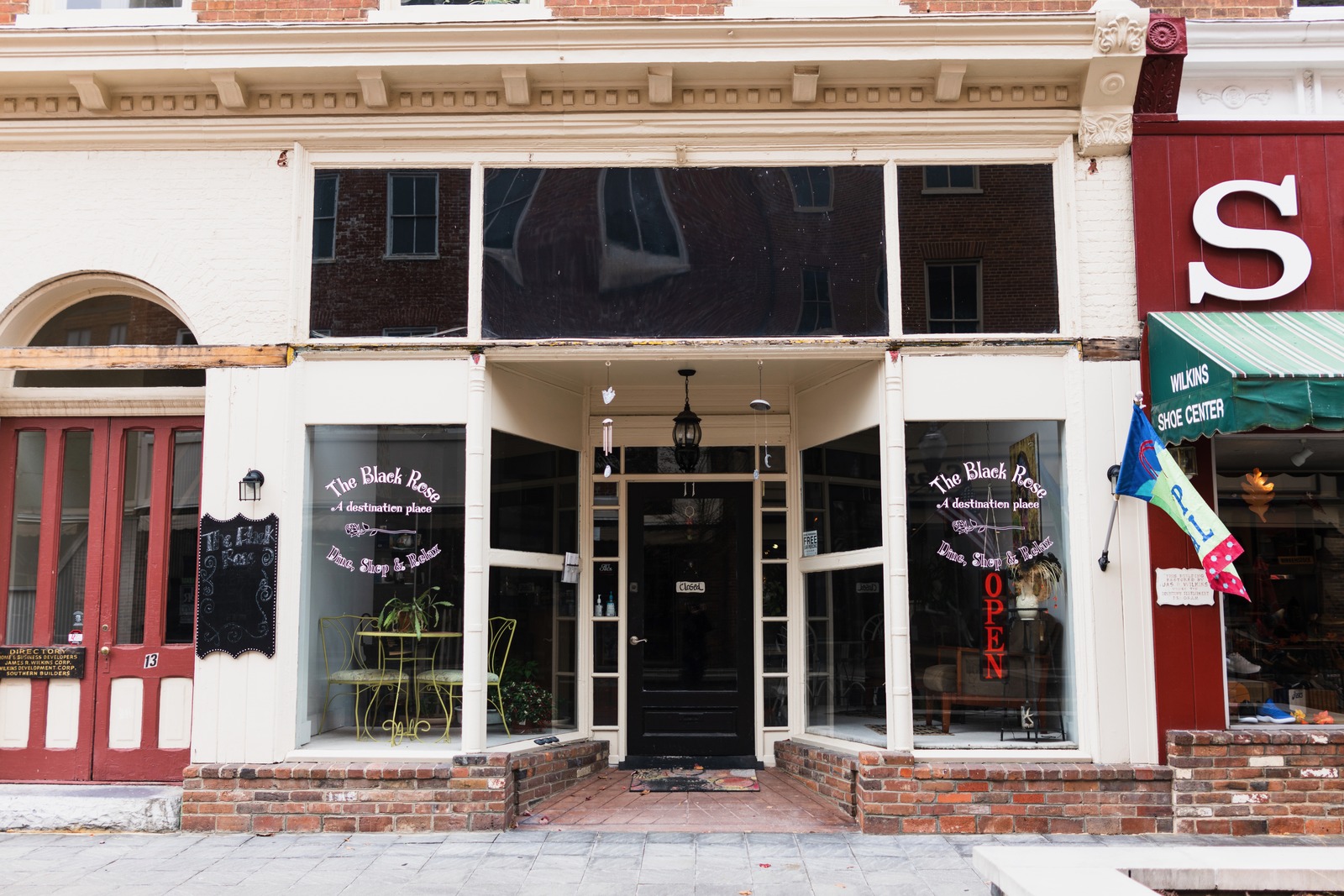 Charming Facade of The Black Rose