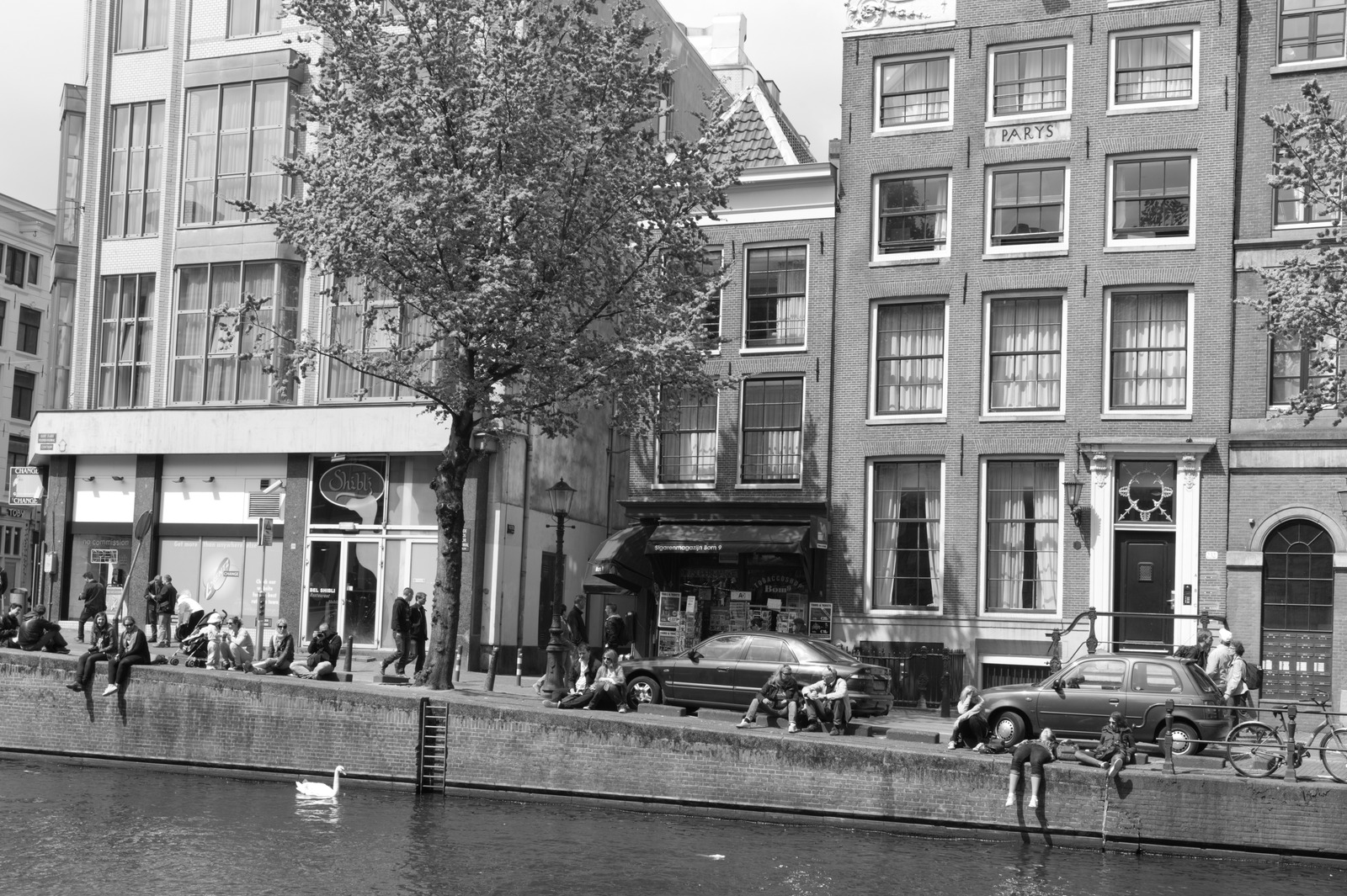 City Life by the Canal