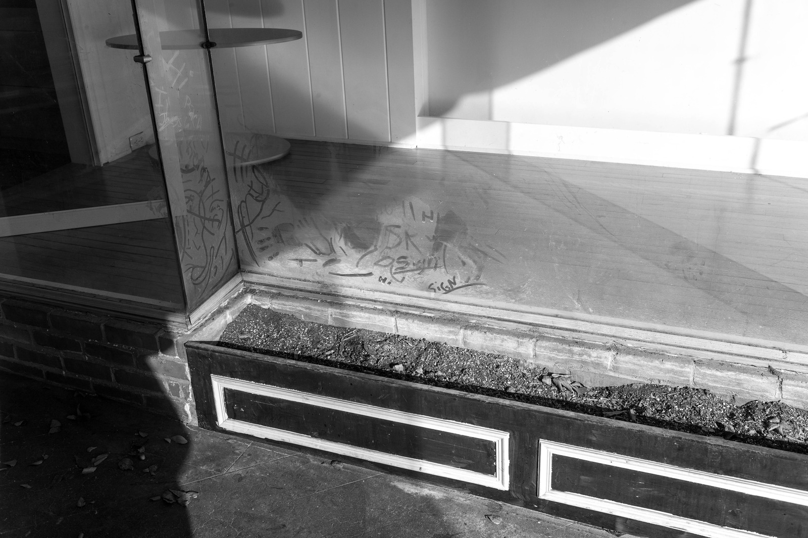 Urban Echoes in Monochrome