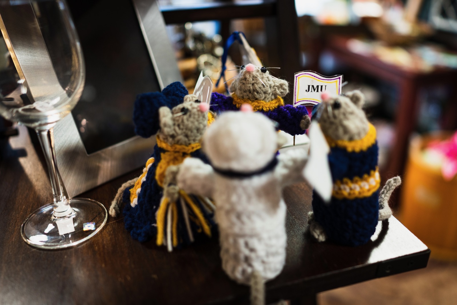 Charming Yarn Mice Gathering