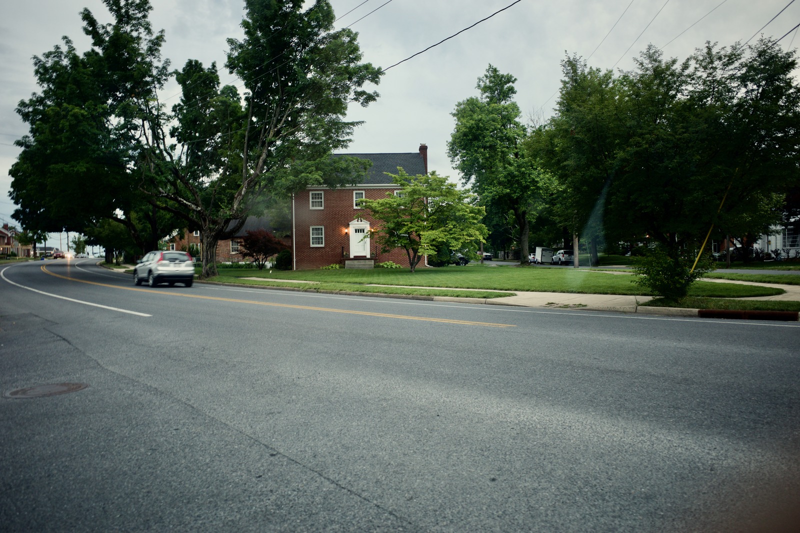 Quiet Suburban Scene