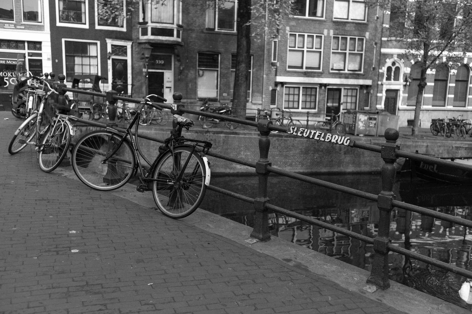 Quiet Bridge in Amsterdam