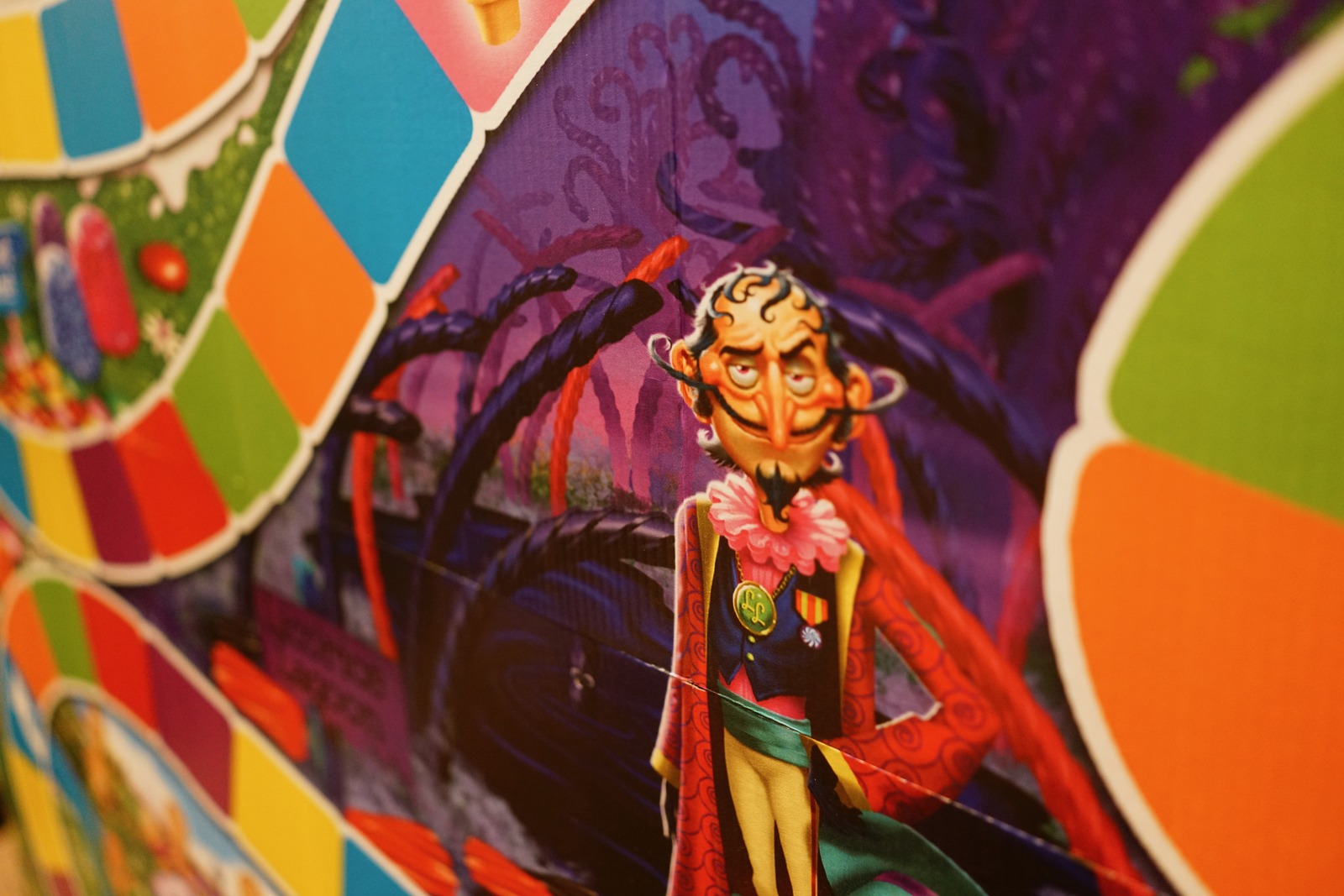 A Vibrant Gameboard Character