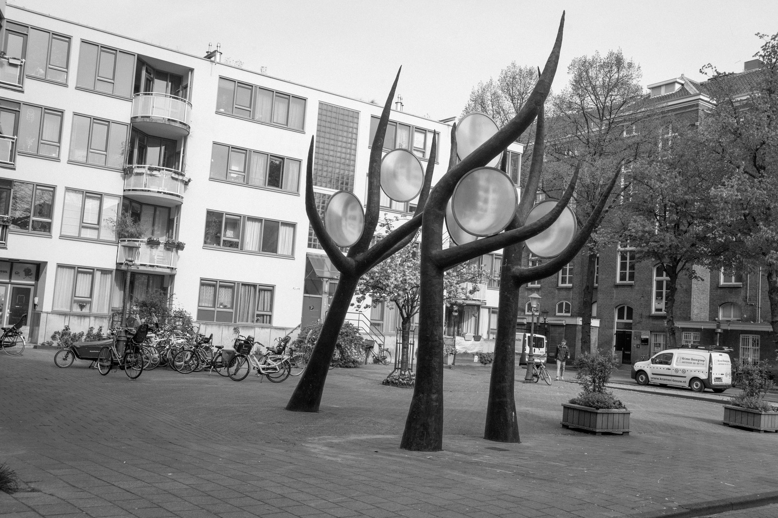 Urban Sculpture in Monochrome