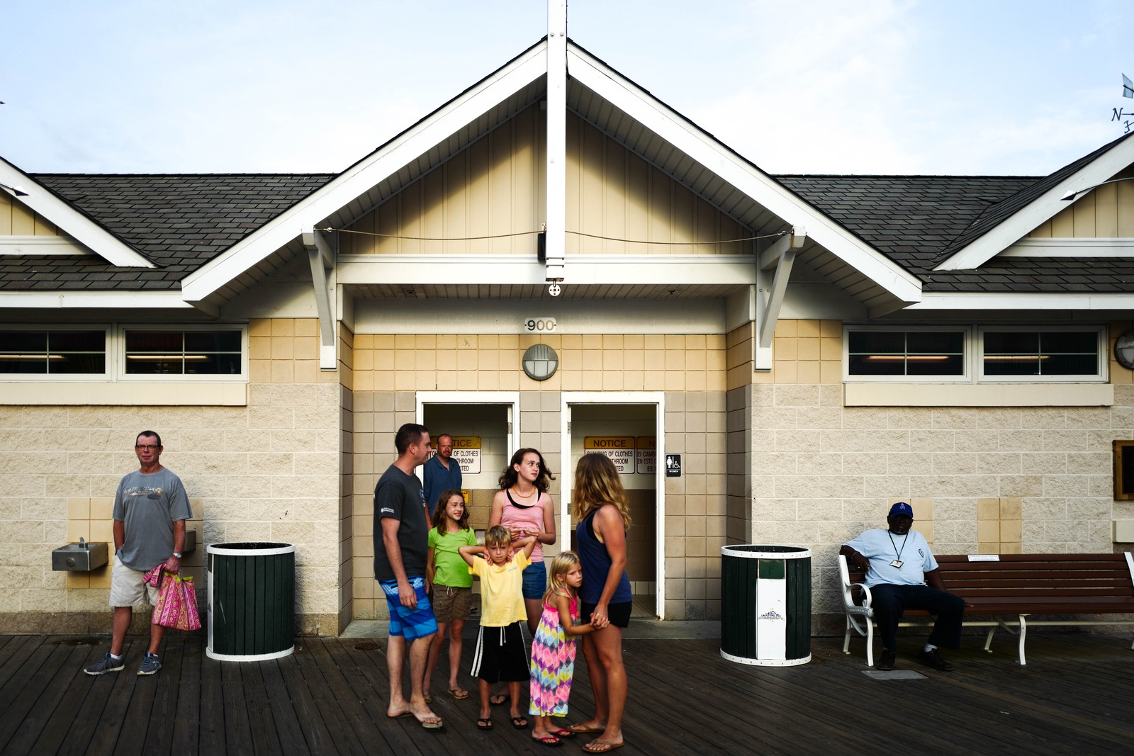 Family Gathering at the Pier