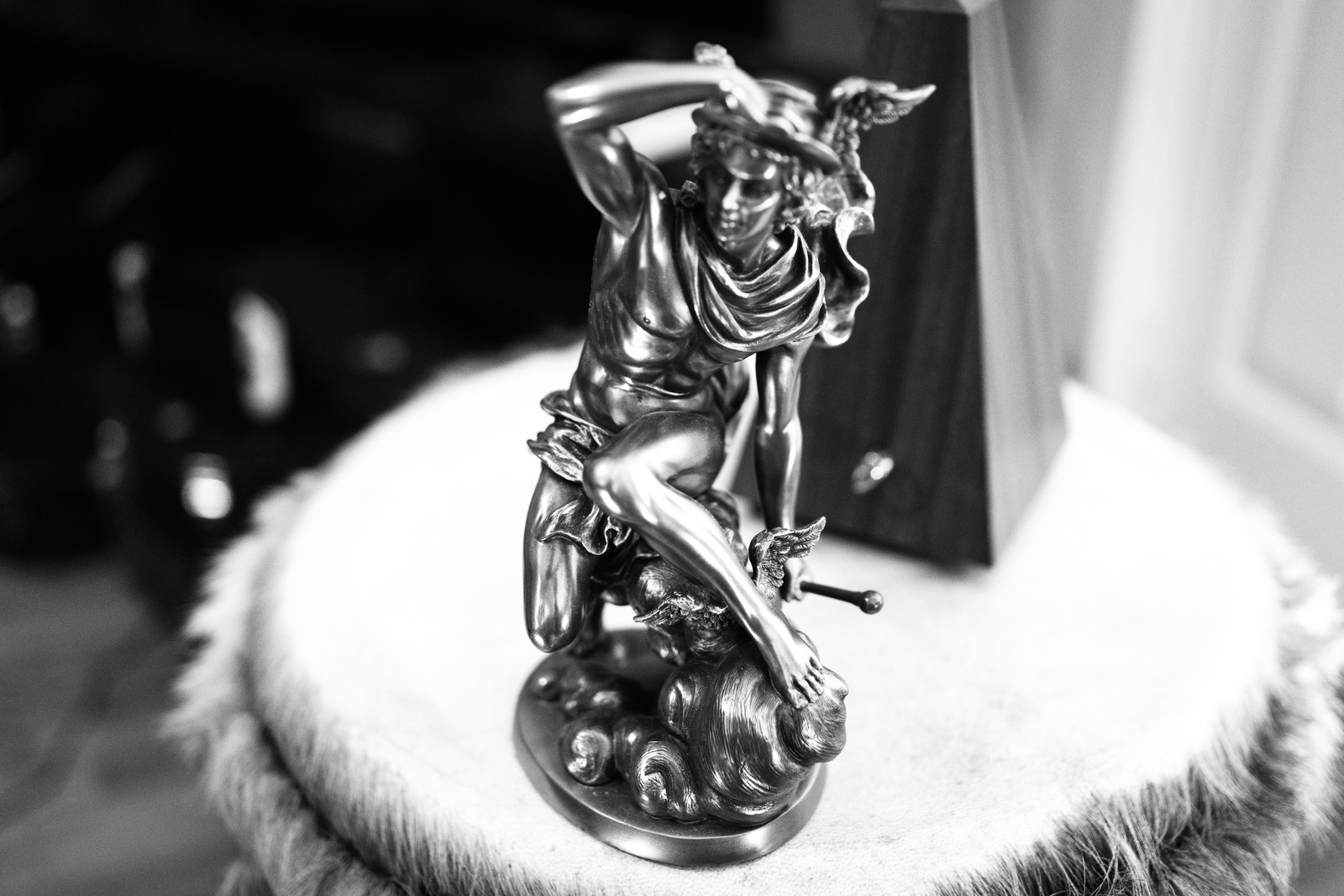 The Messenger in Bronze