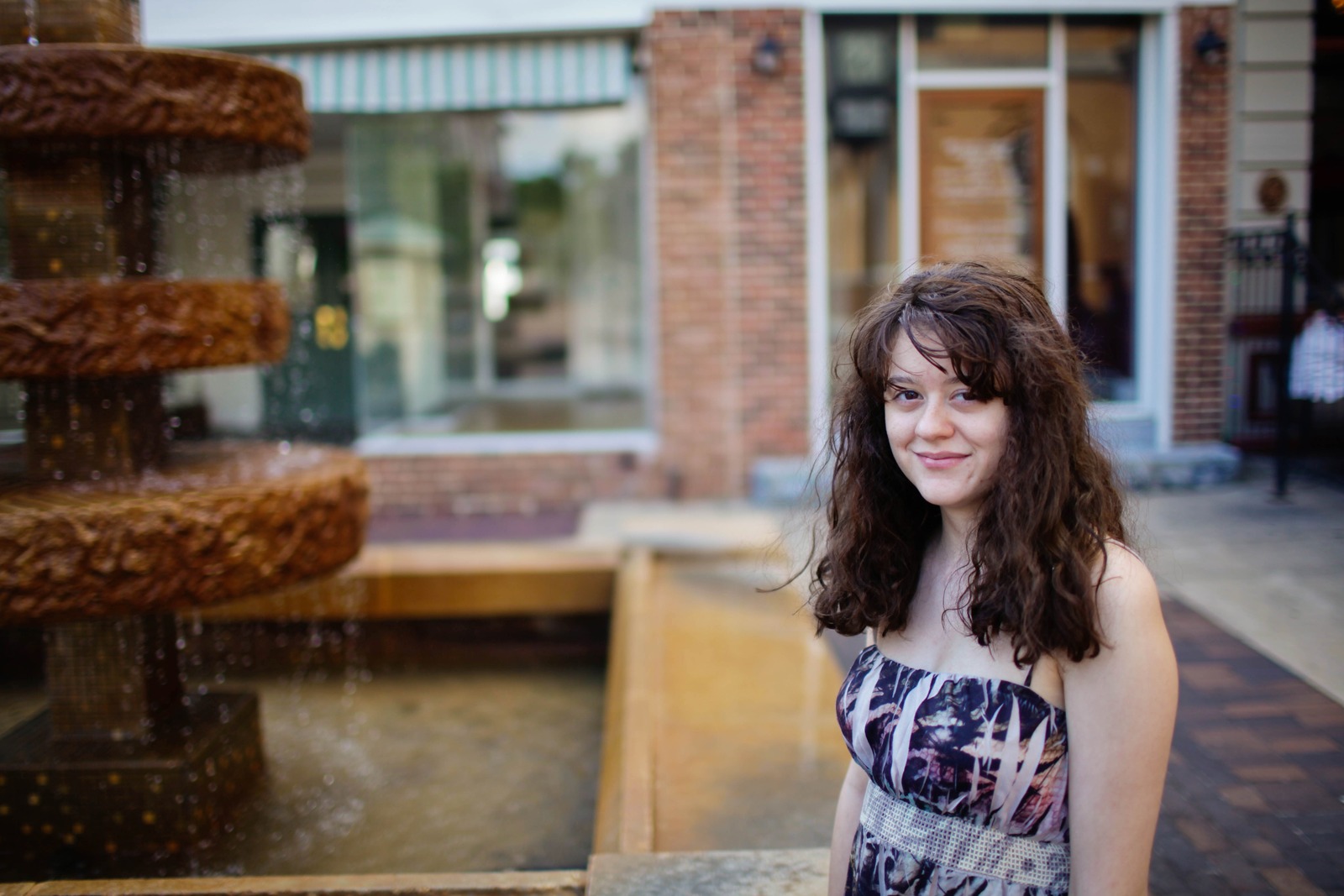 Serenity by the Fountain