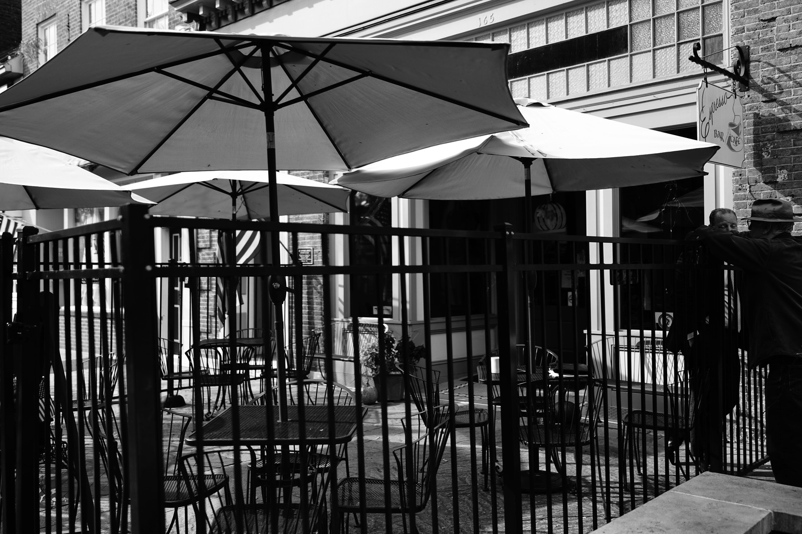 Charming Café Enclosure