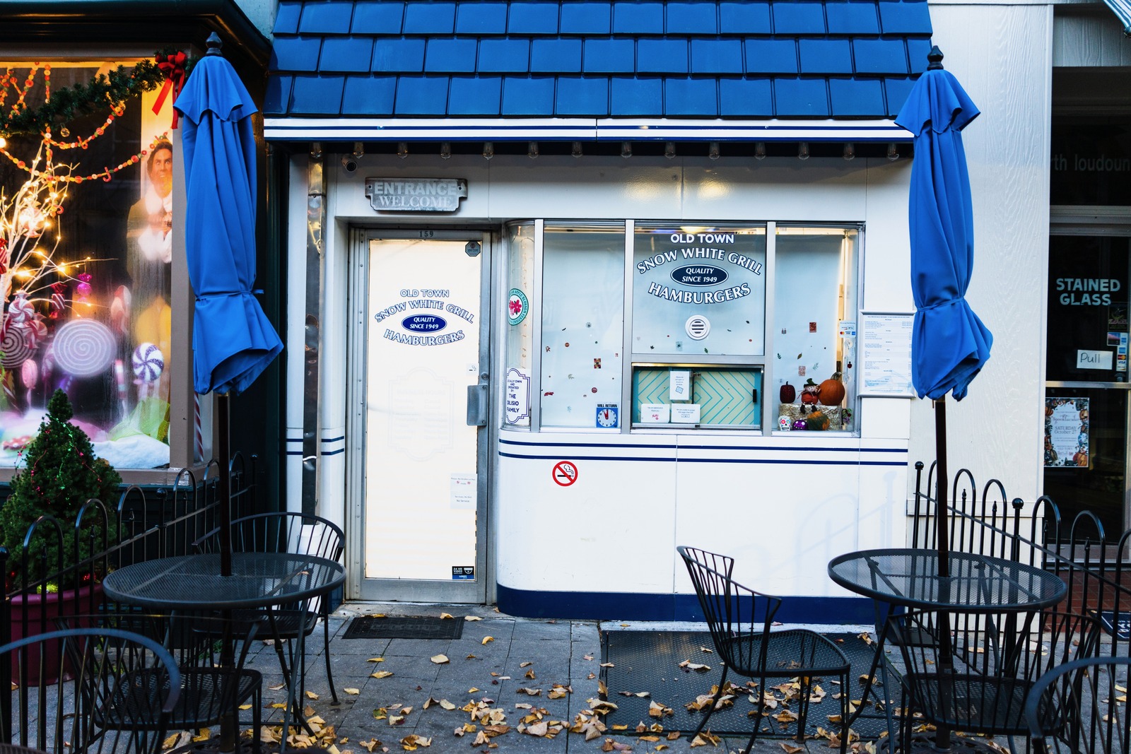 Charming Diner Facade