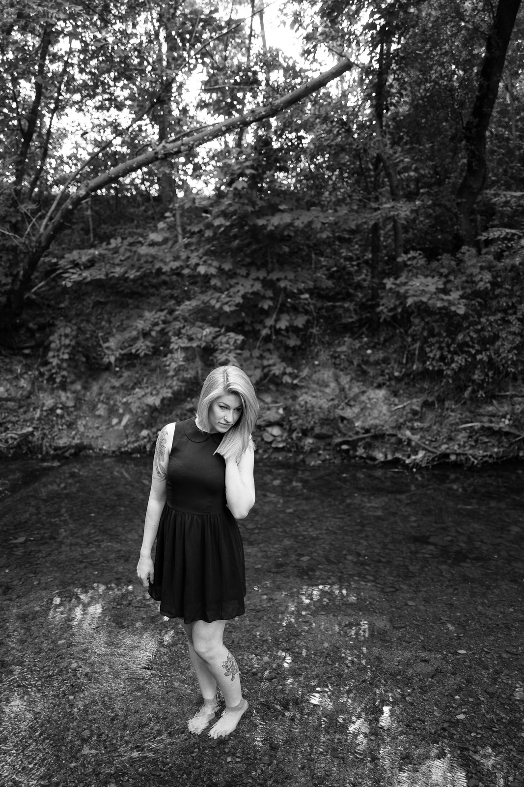 Reflection in Nature's Embrace