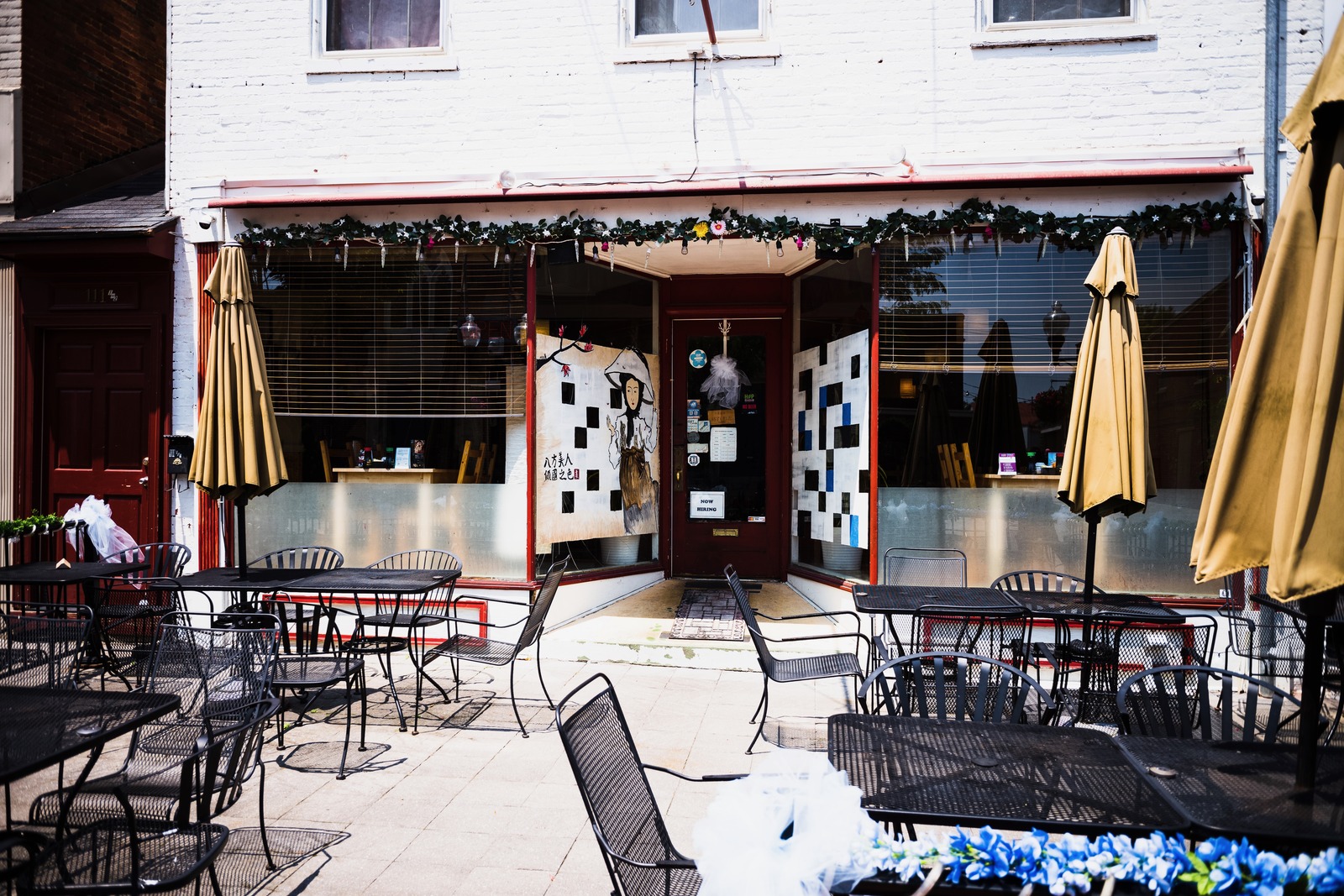 Charming Café in the Sun