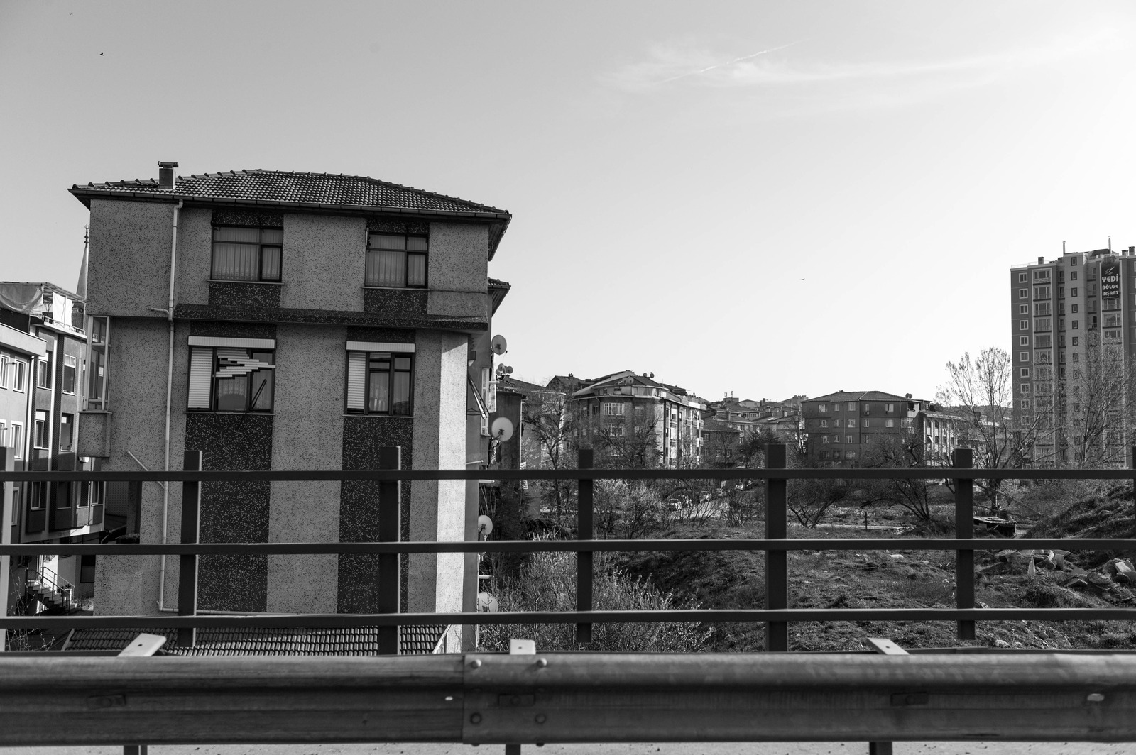 Urban Echoes in Monochrome