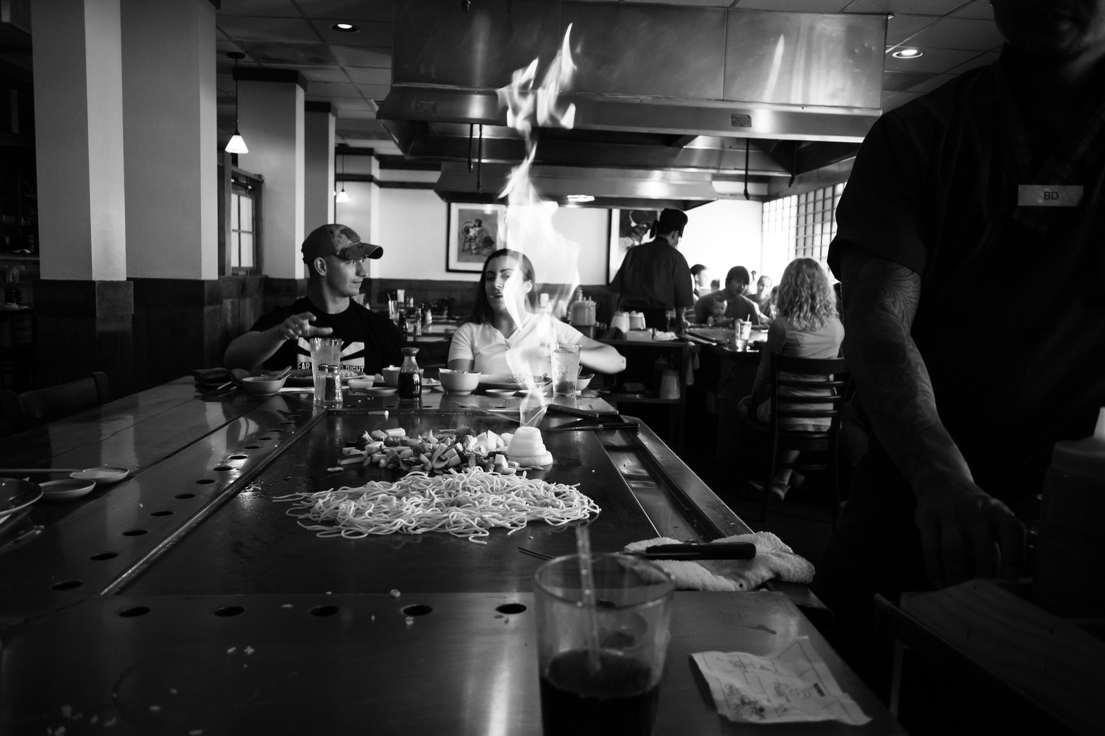 Culinary Drama in Motion