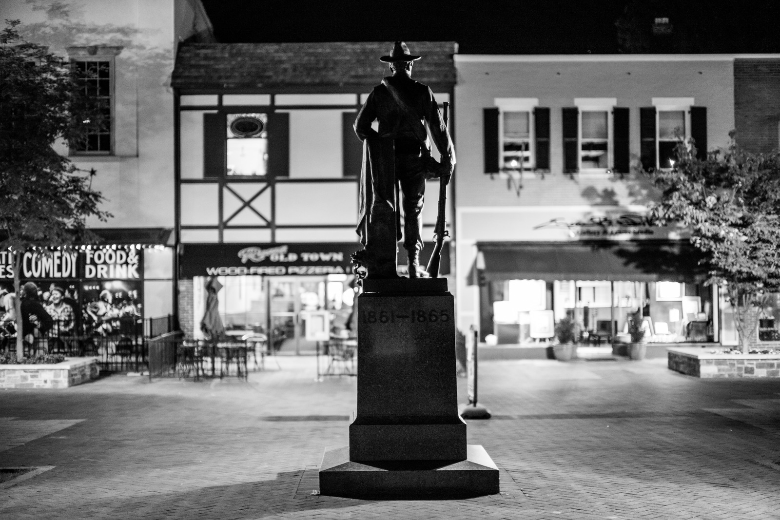 Silent Sentinel at Night