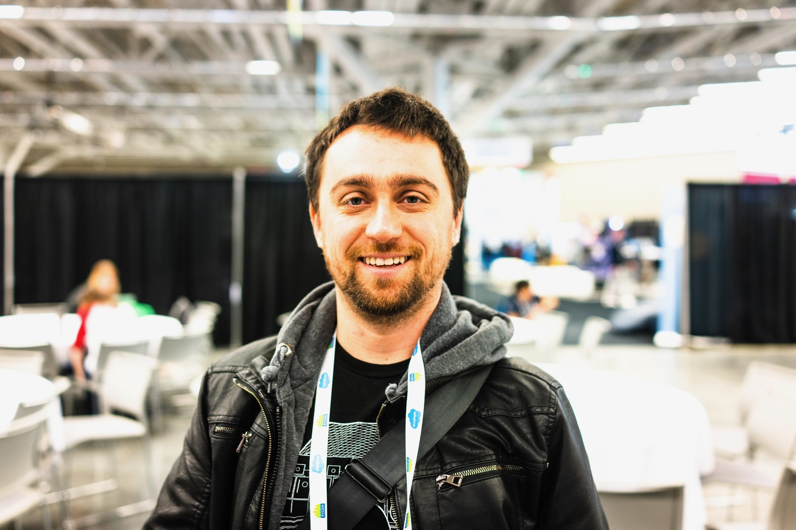 Portrait at a Tech Event