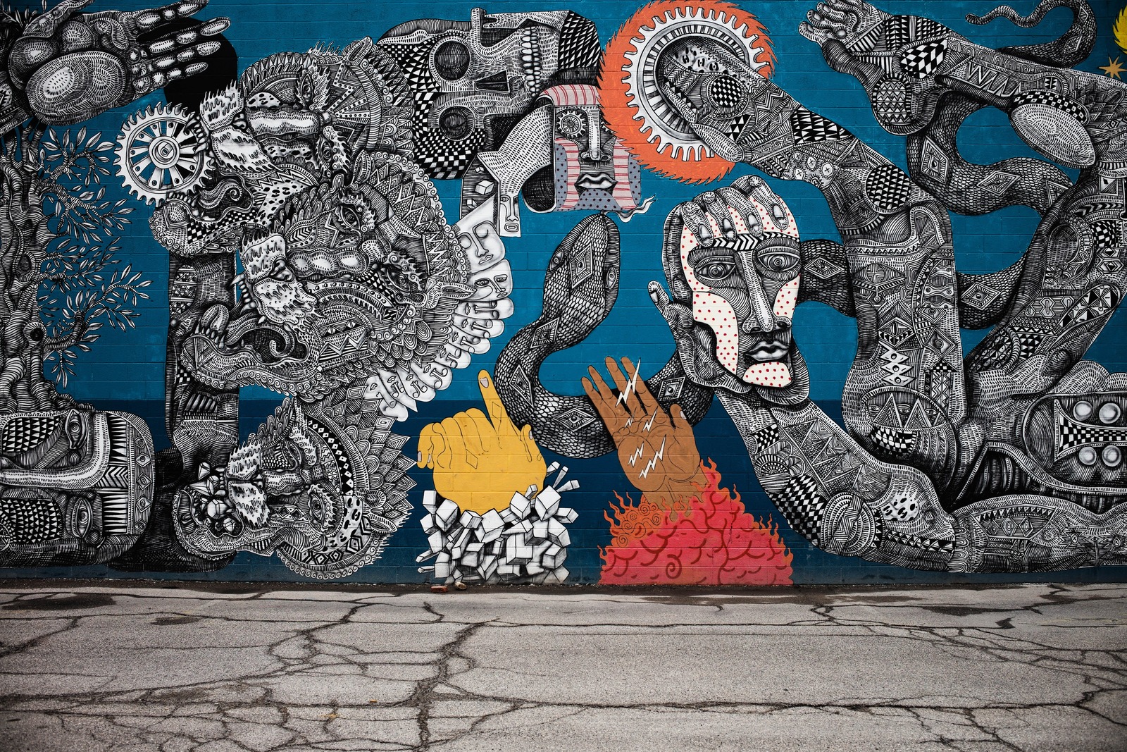 Intricate Urban Expression