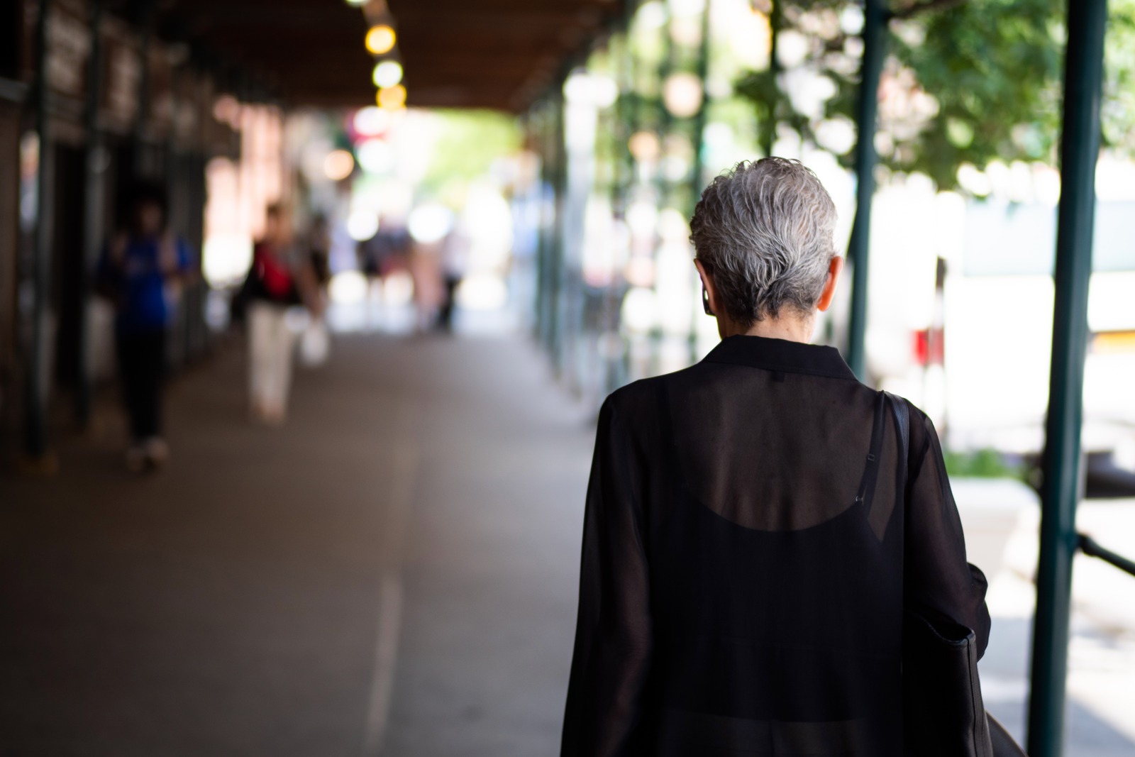 Quiet Stroll Through the City