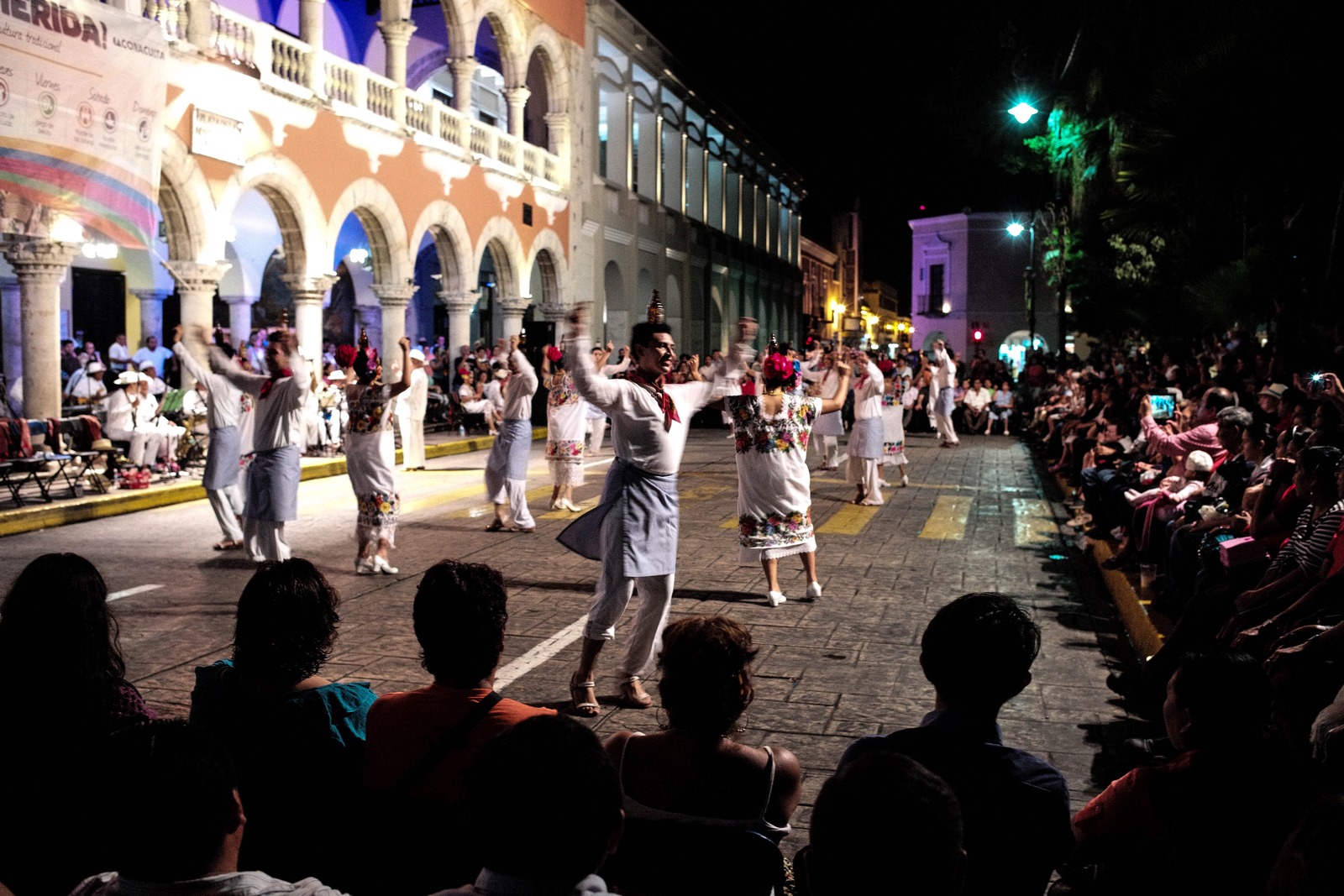 Nighttime Dance Celebration