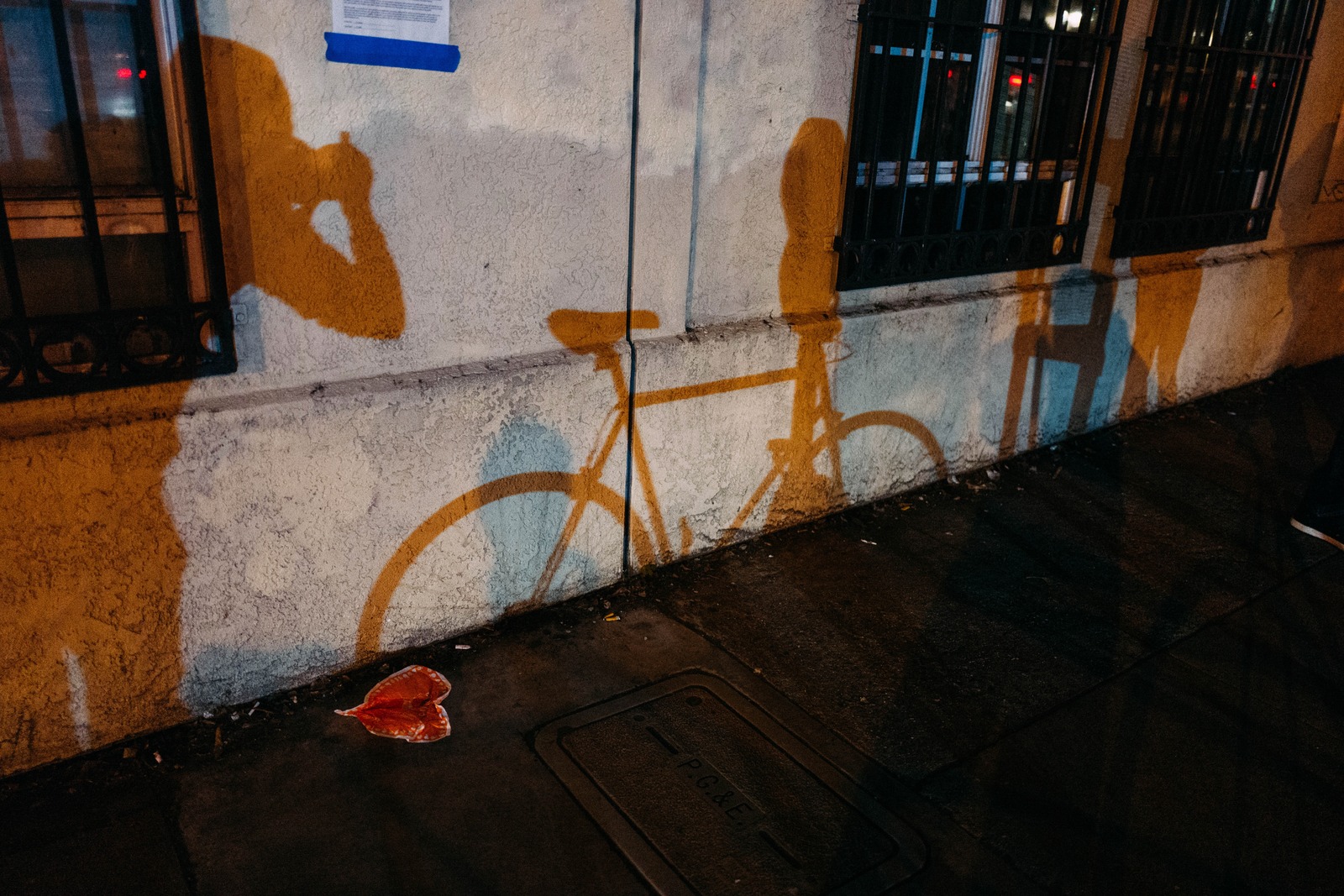 Urban Shadows at Night