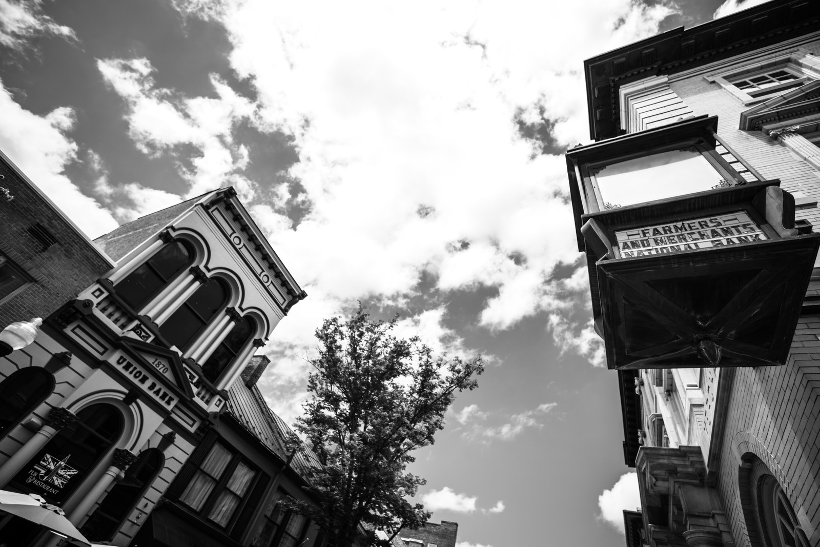 Architectural Echoes in Black and White