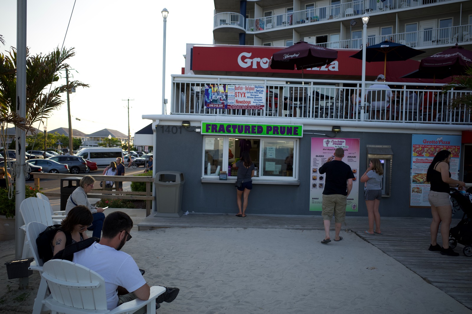 Beachfront Treats at Dusk