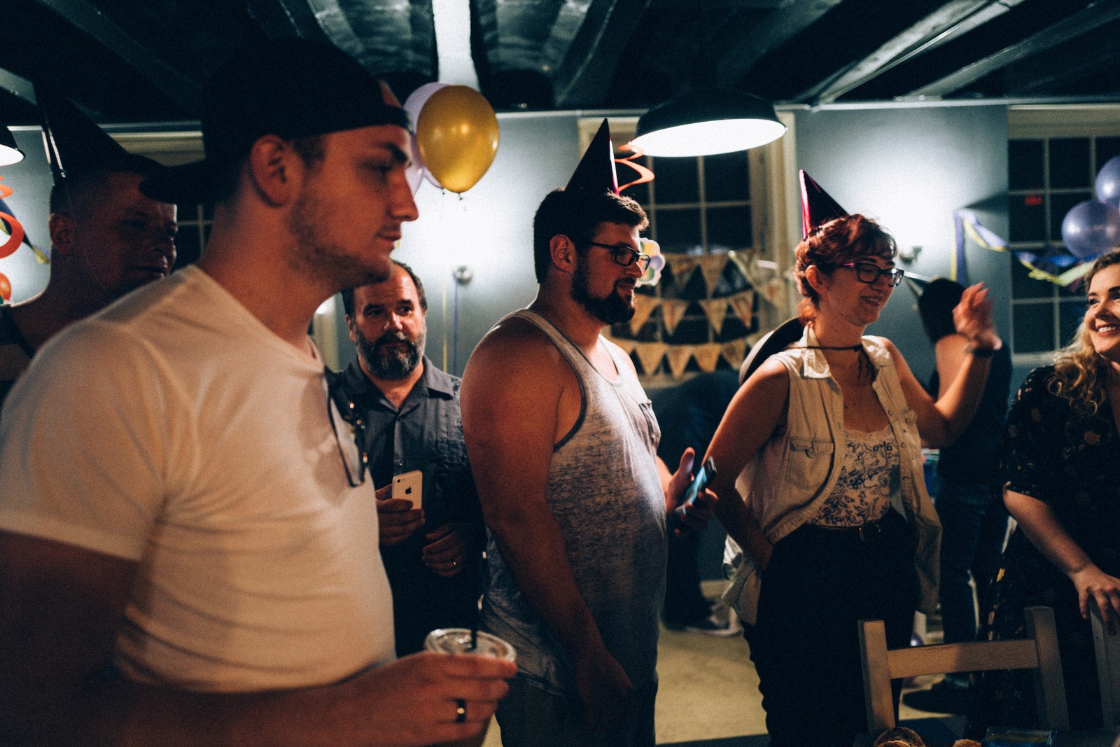 Celebration in Dim Light