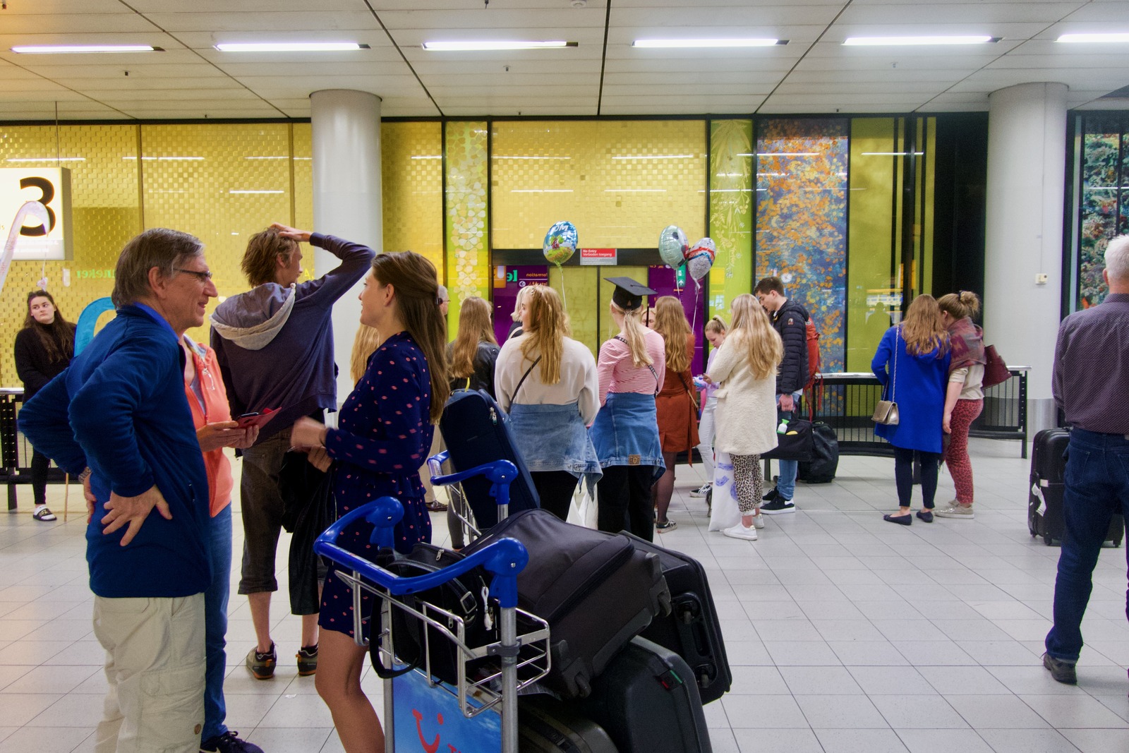 Reunion at the Airport