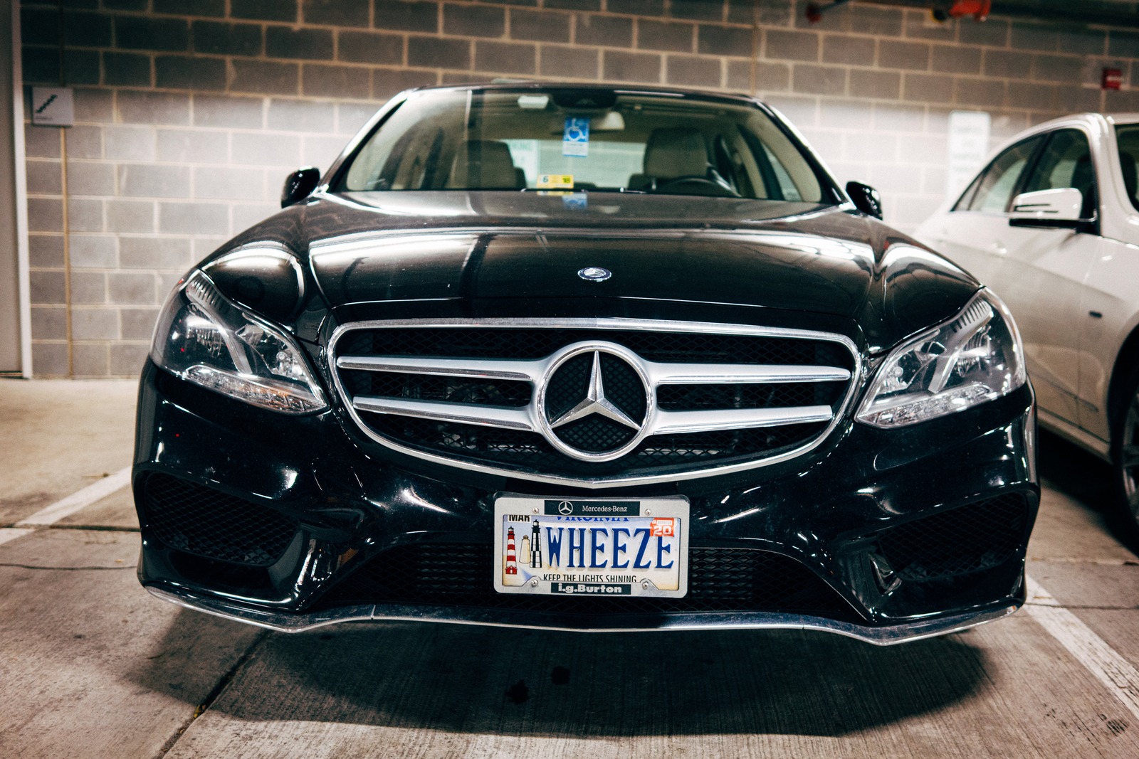 The Sleek Mercedes Stance