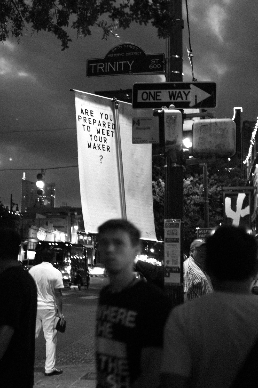 Existential Question in the Night