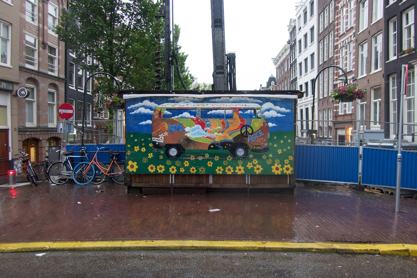 Urban Art on a Rainy Day