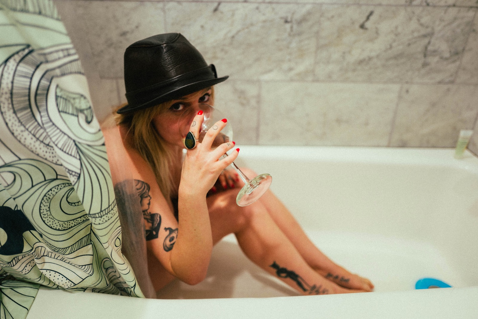 Sipping Serenity in the Soak