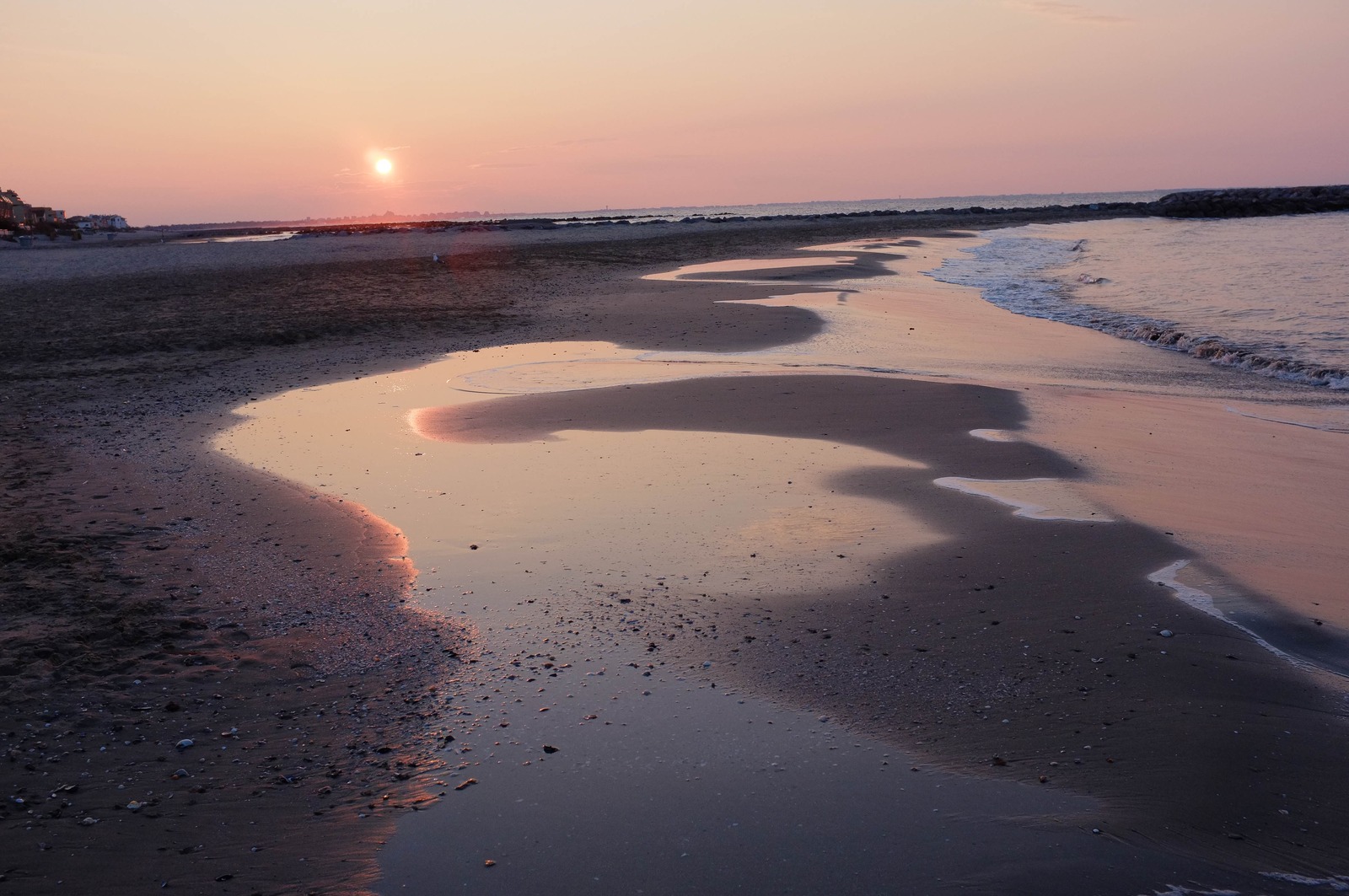 Tranquil Sunset Reflections