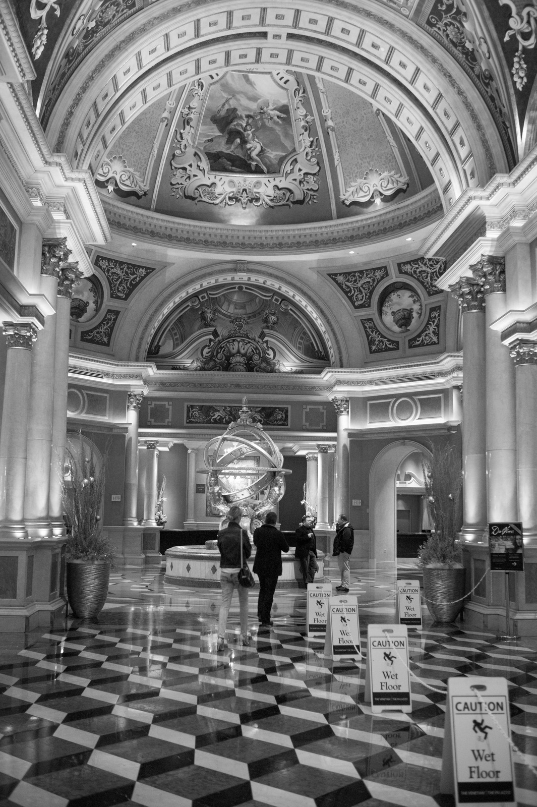 Elegant Venue in Monochrome