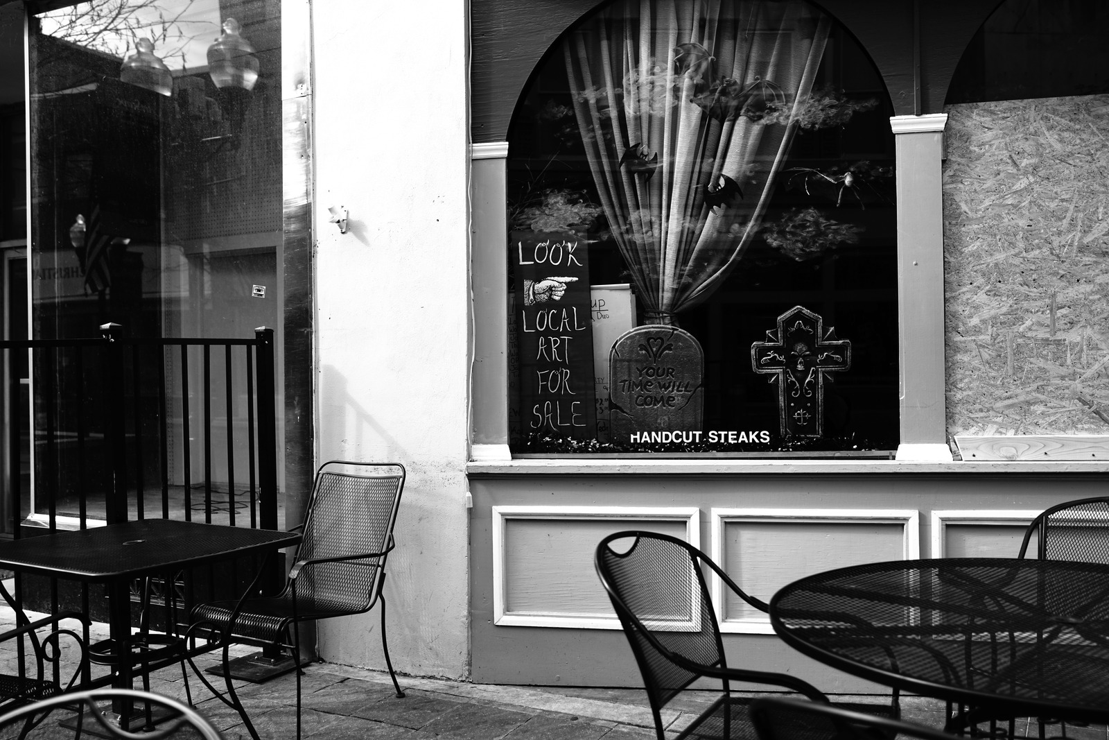 Urban Snapshot in Monochrome