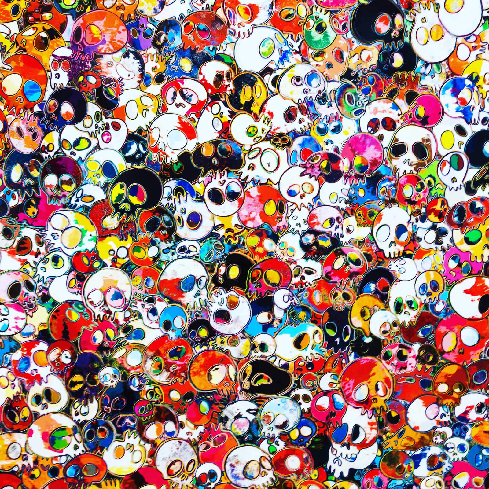 Colorful Skull Chaos