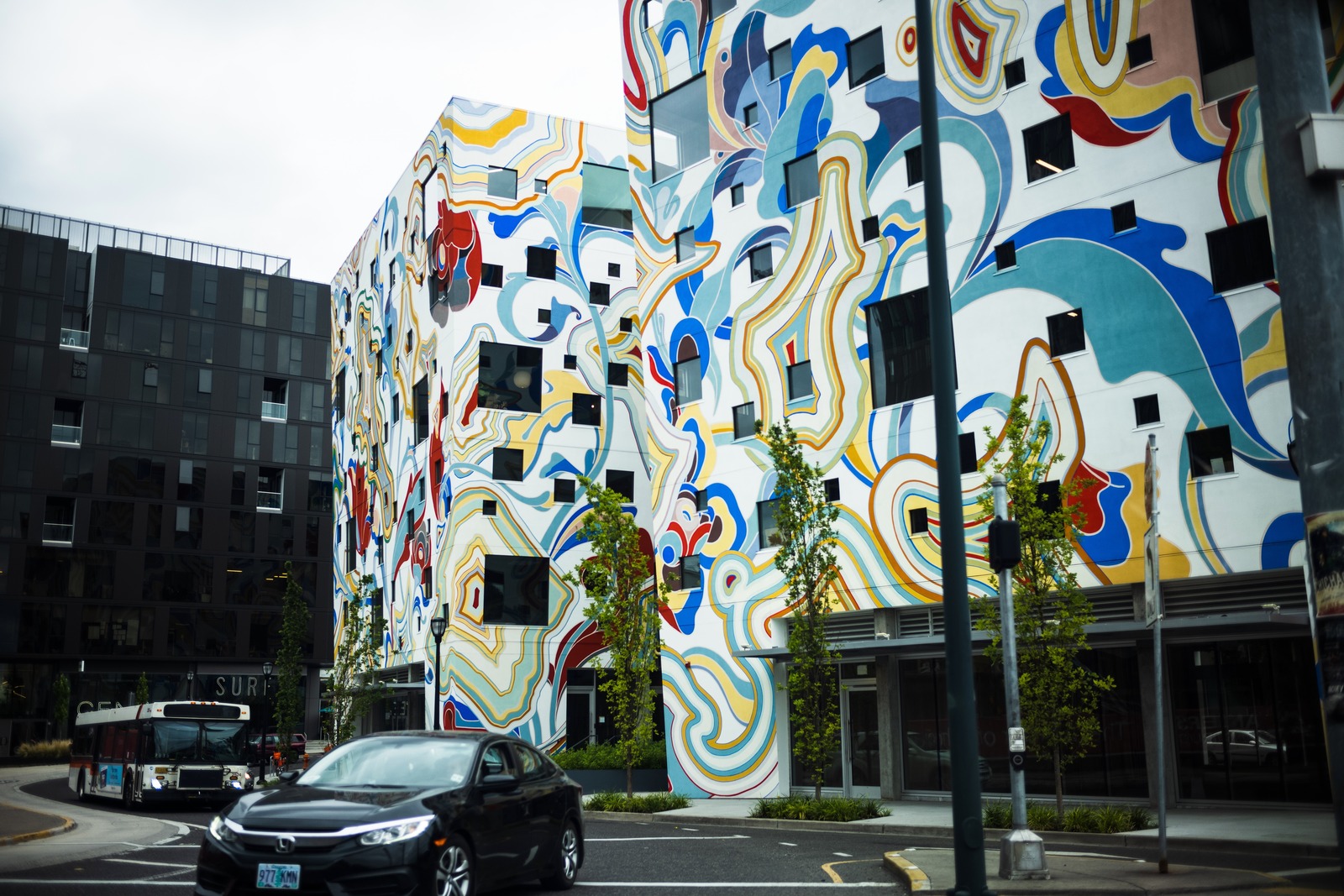 Vibrant Urban Canvas