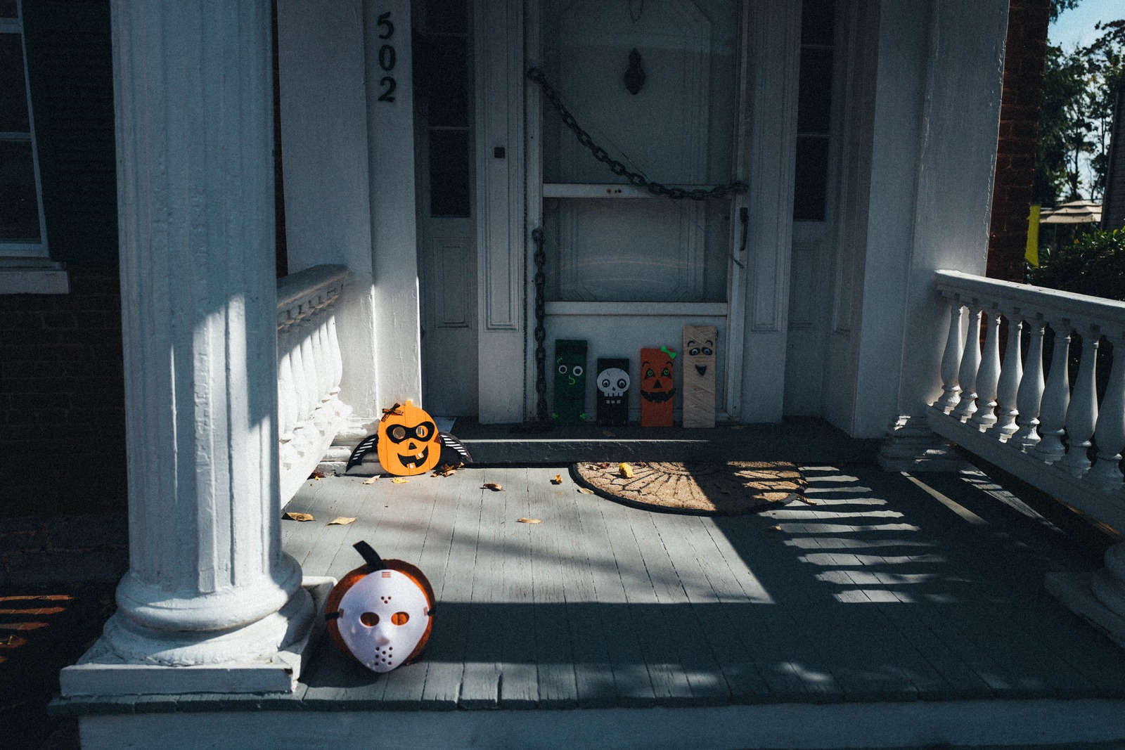 Haunted Porch Decor
