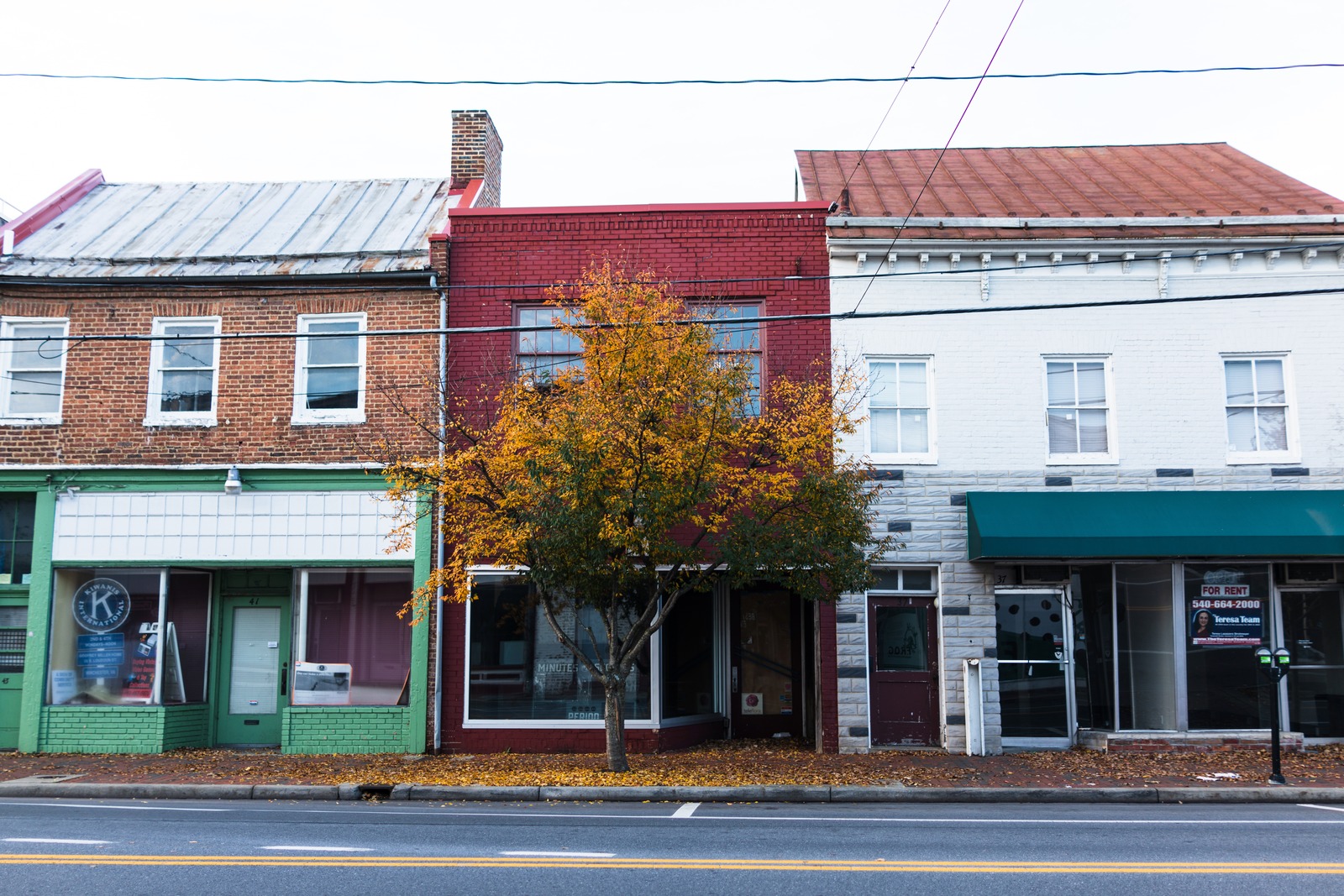 Autumn in a Small Town