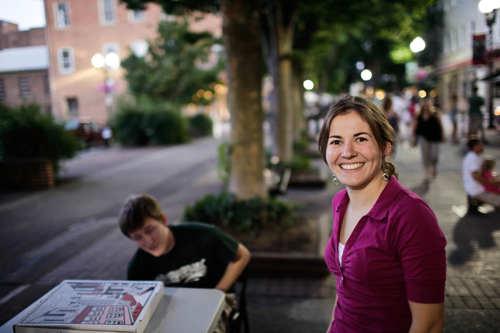 Charming Evening Stroll