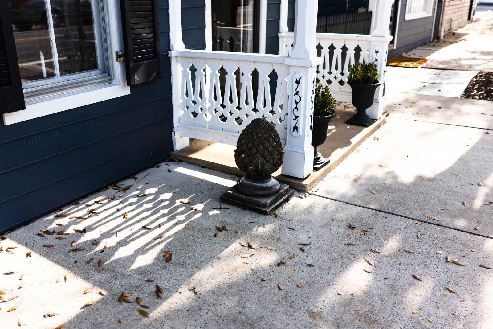 Charming Porch Shadow Play