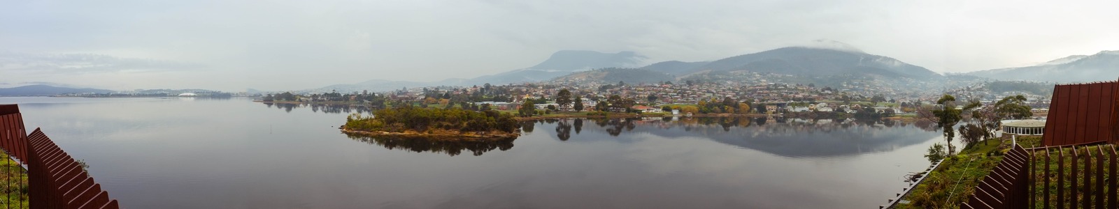 Serene Lakeside Panorama