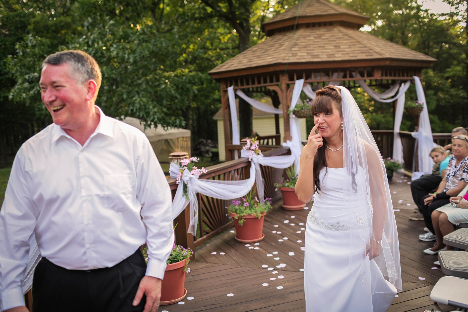 Joyful Wedding Laughter