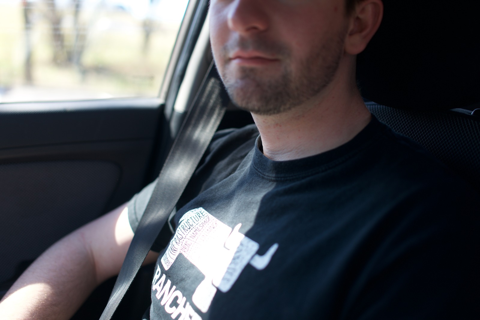 In the Car's Embrace