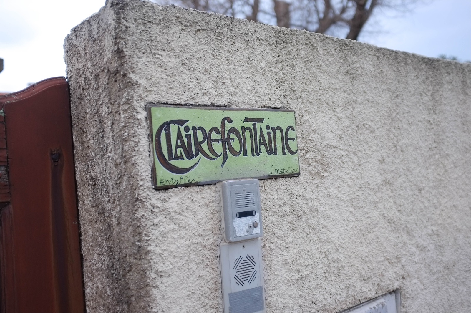 A Gateway to Clairefontaine