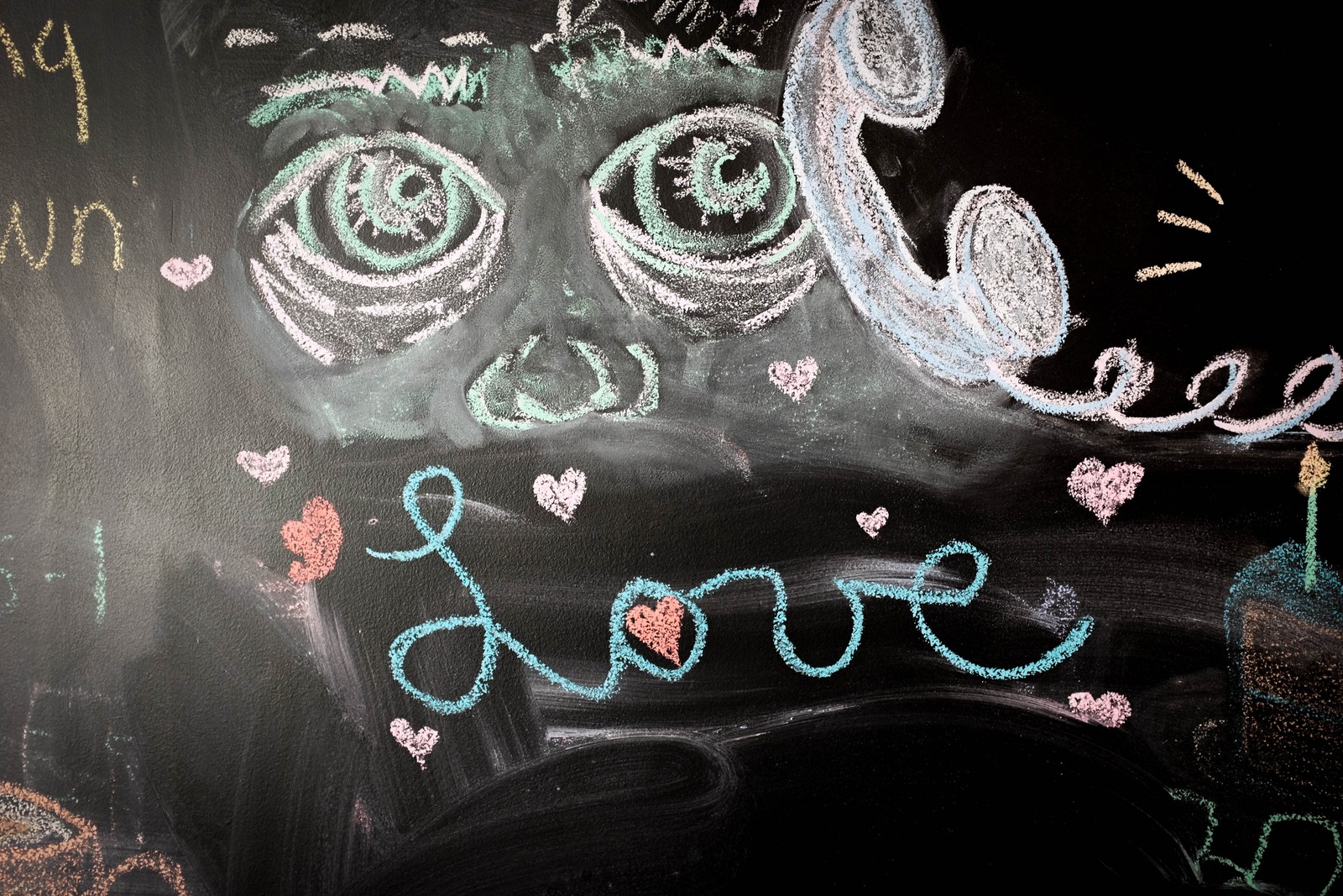 Whimsical Chalkboard Art