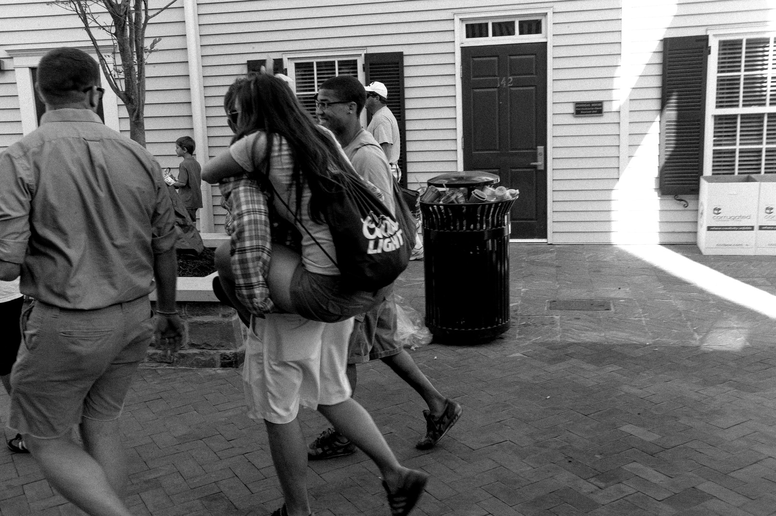 Urban Playfulness in Monochrome