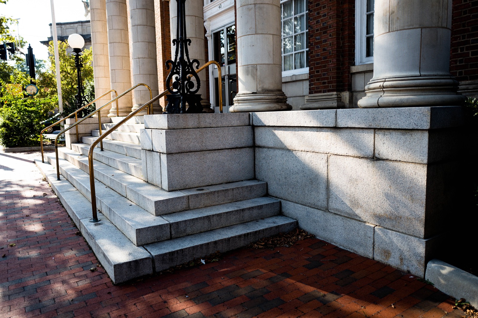 Elegant Stairway Shadows